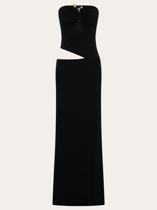 Steel Ring Cutout Dress