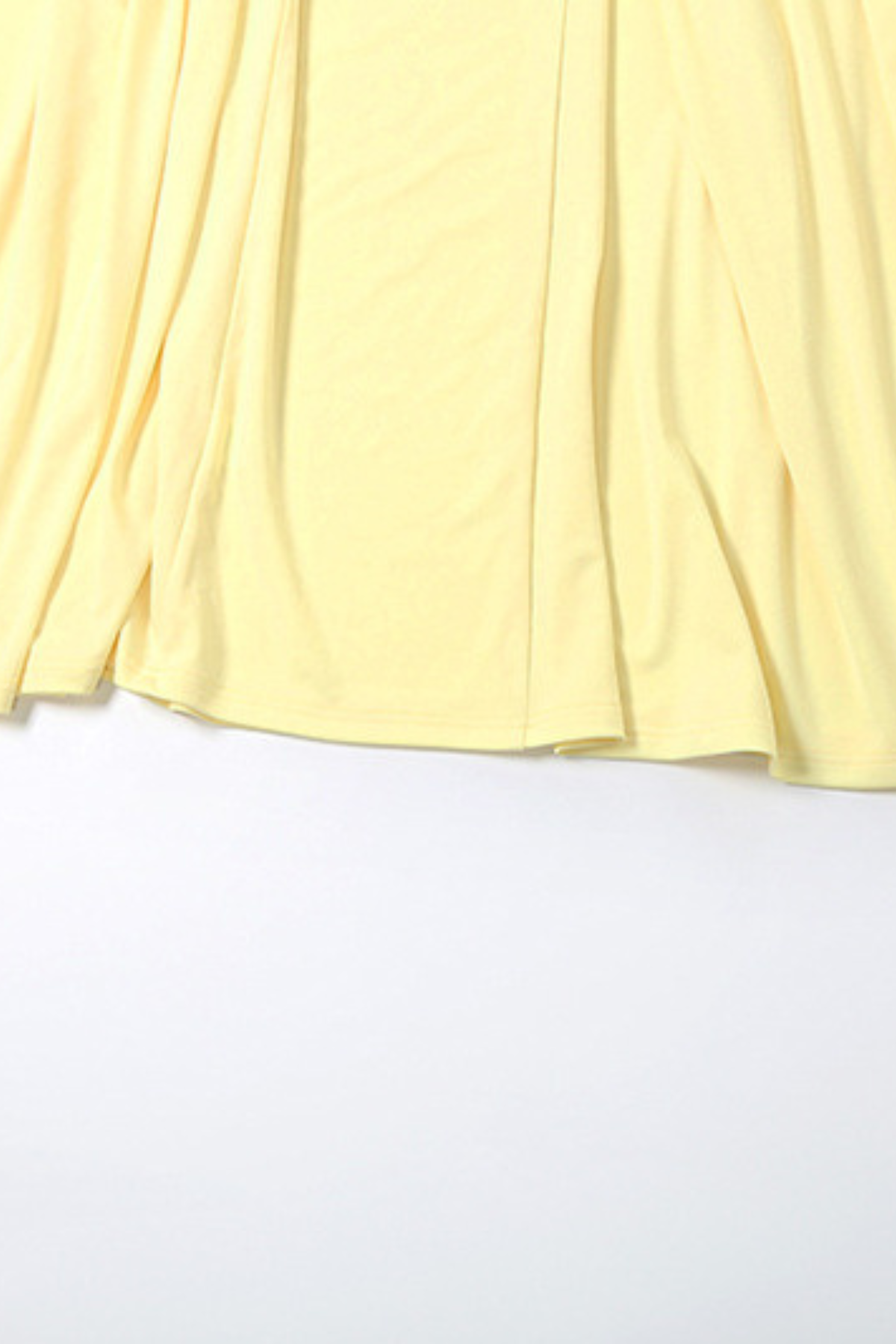 Elegant High Waist Solid Color Dress