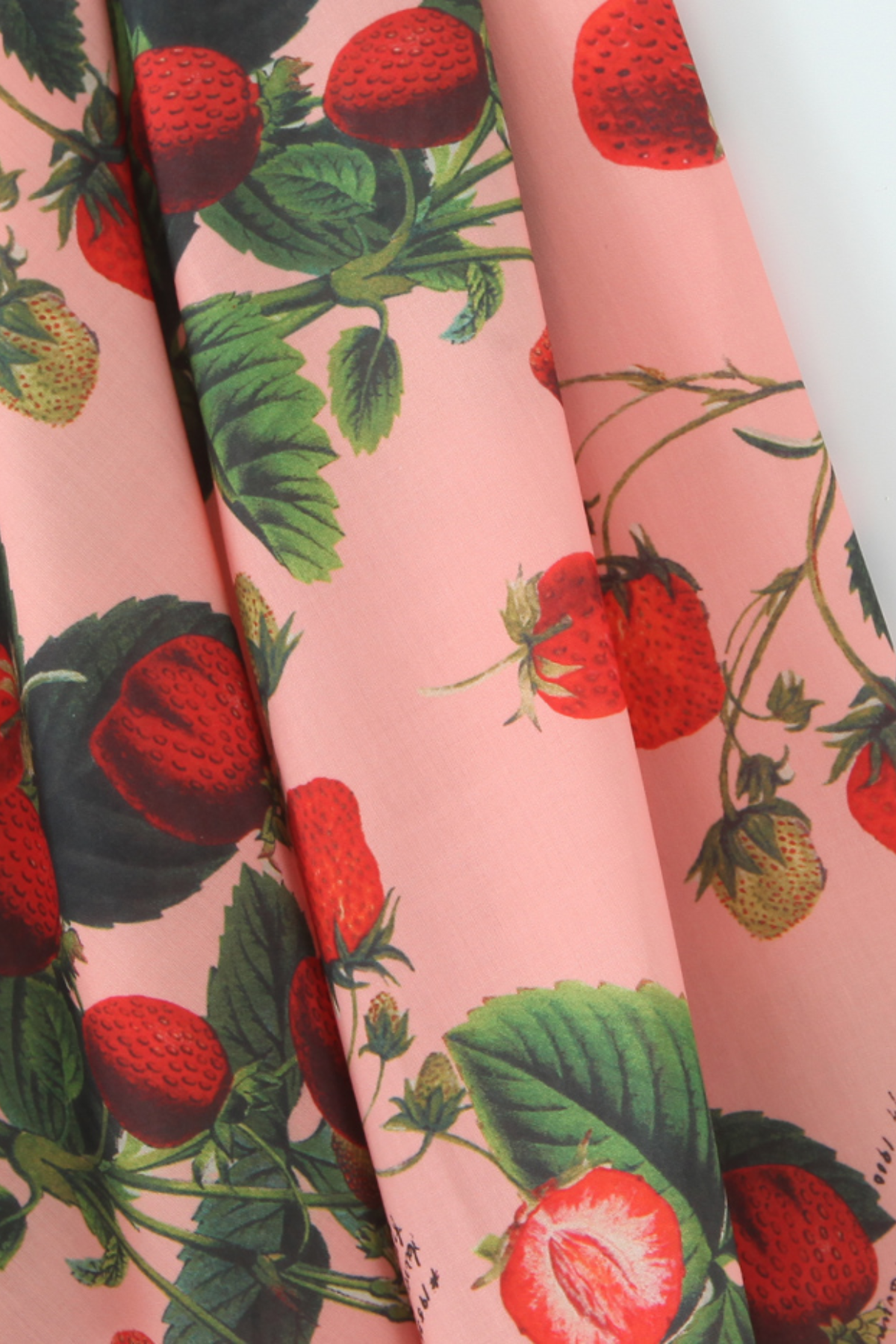 Strawberry Backless Tie Dress