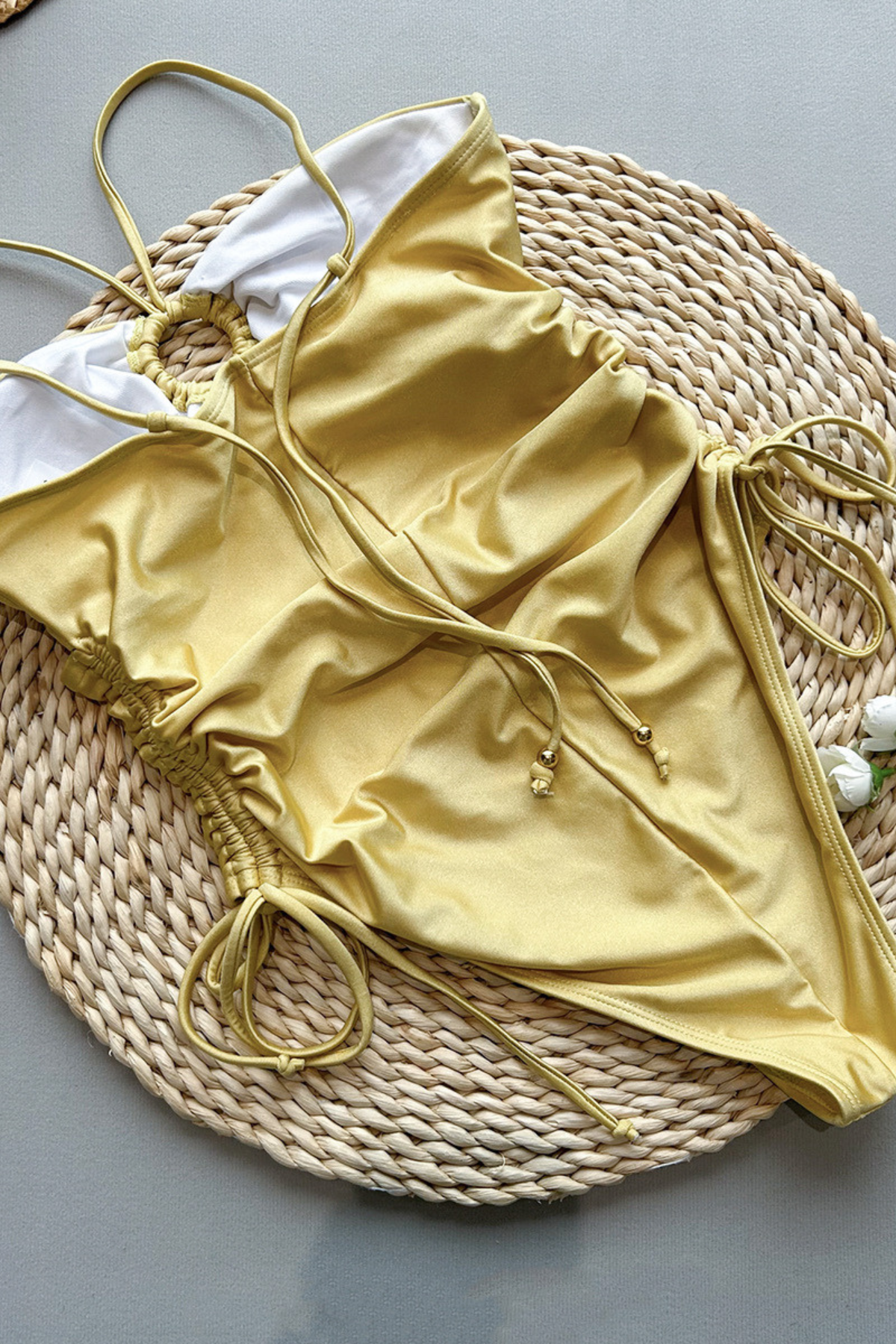 Cutout Ring Detail One Piece Swimsuit
