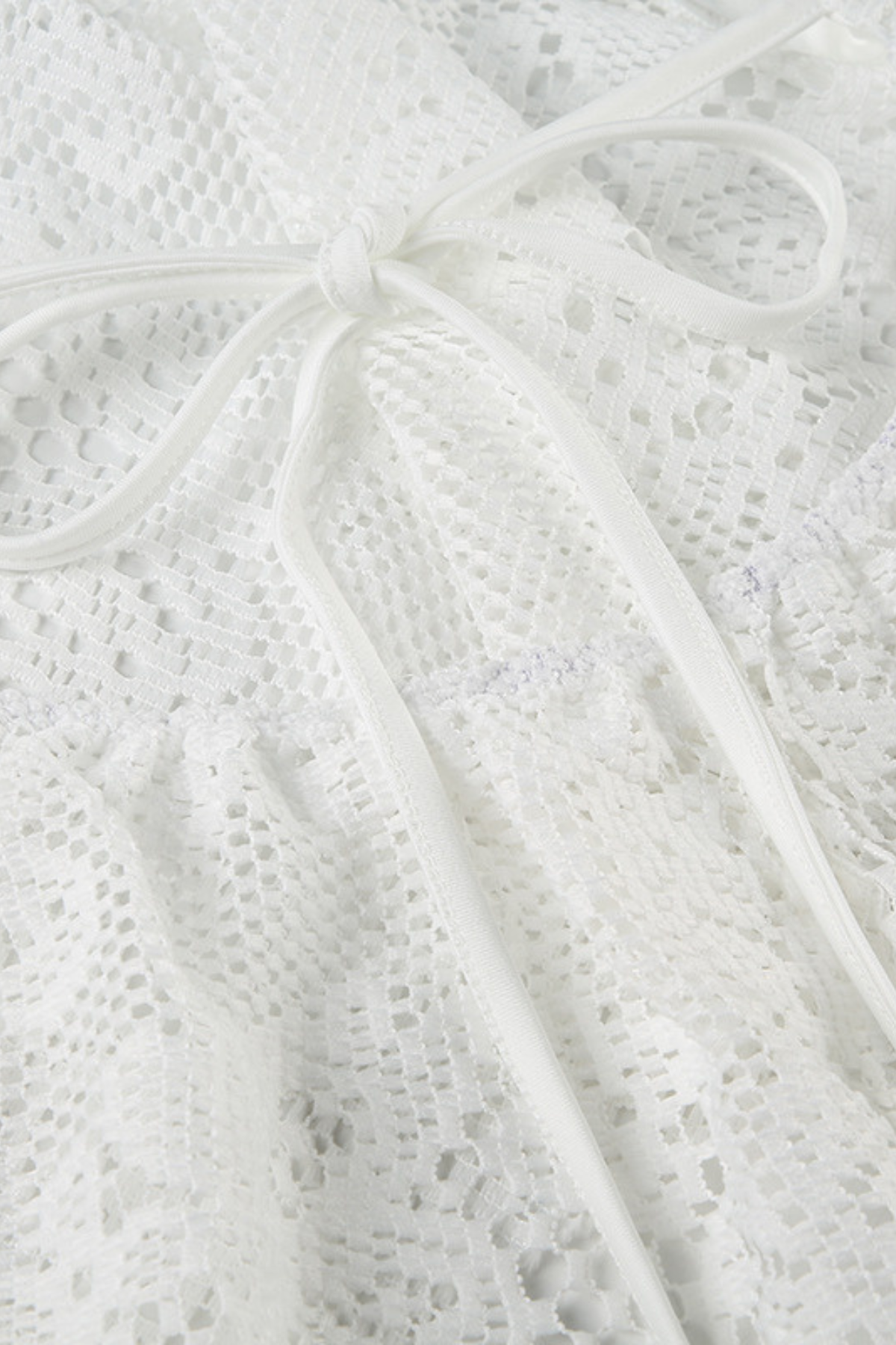 Backless Lace Tie Halter Tank
