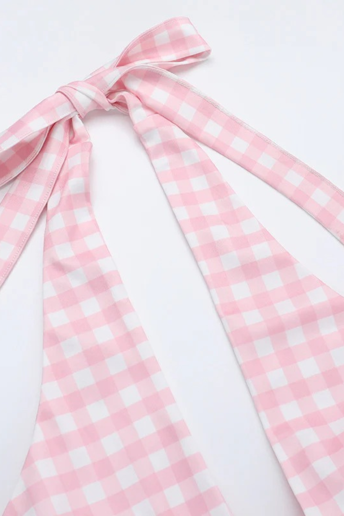 Gingham Cinch Dress
