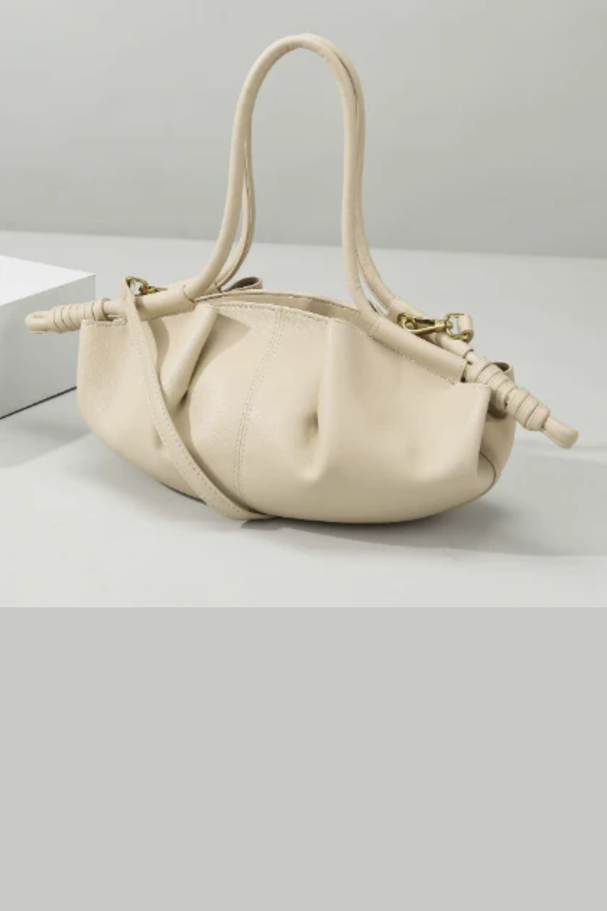 Textured Cloud Shoulder Bag