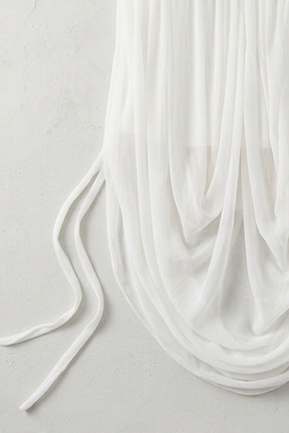 Draped Sweetheart Chiffon Camisole Top