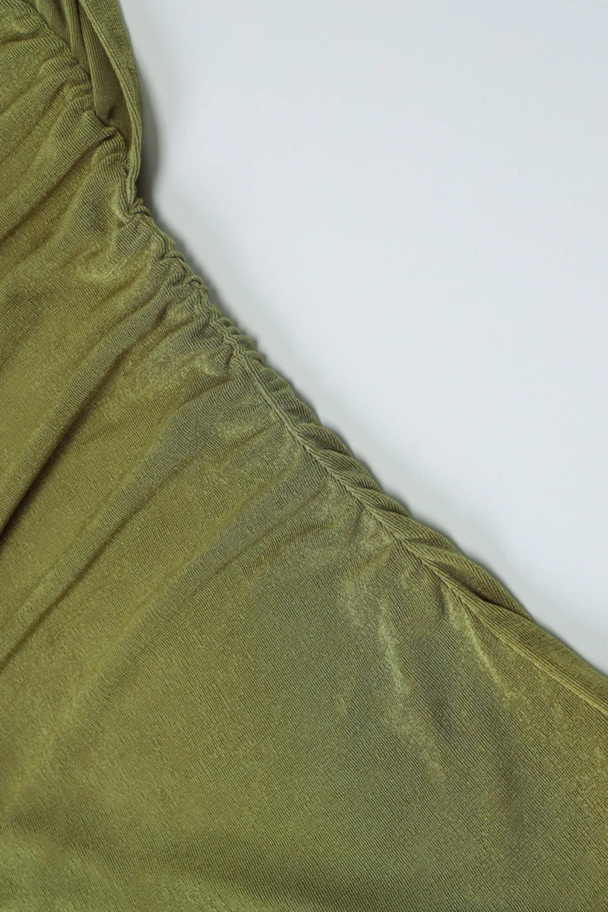 Asymmetric Ruched Maxi Bodycon Dress