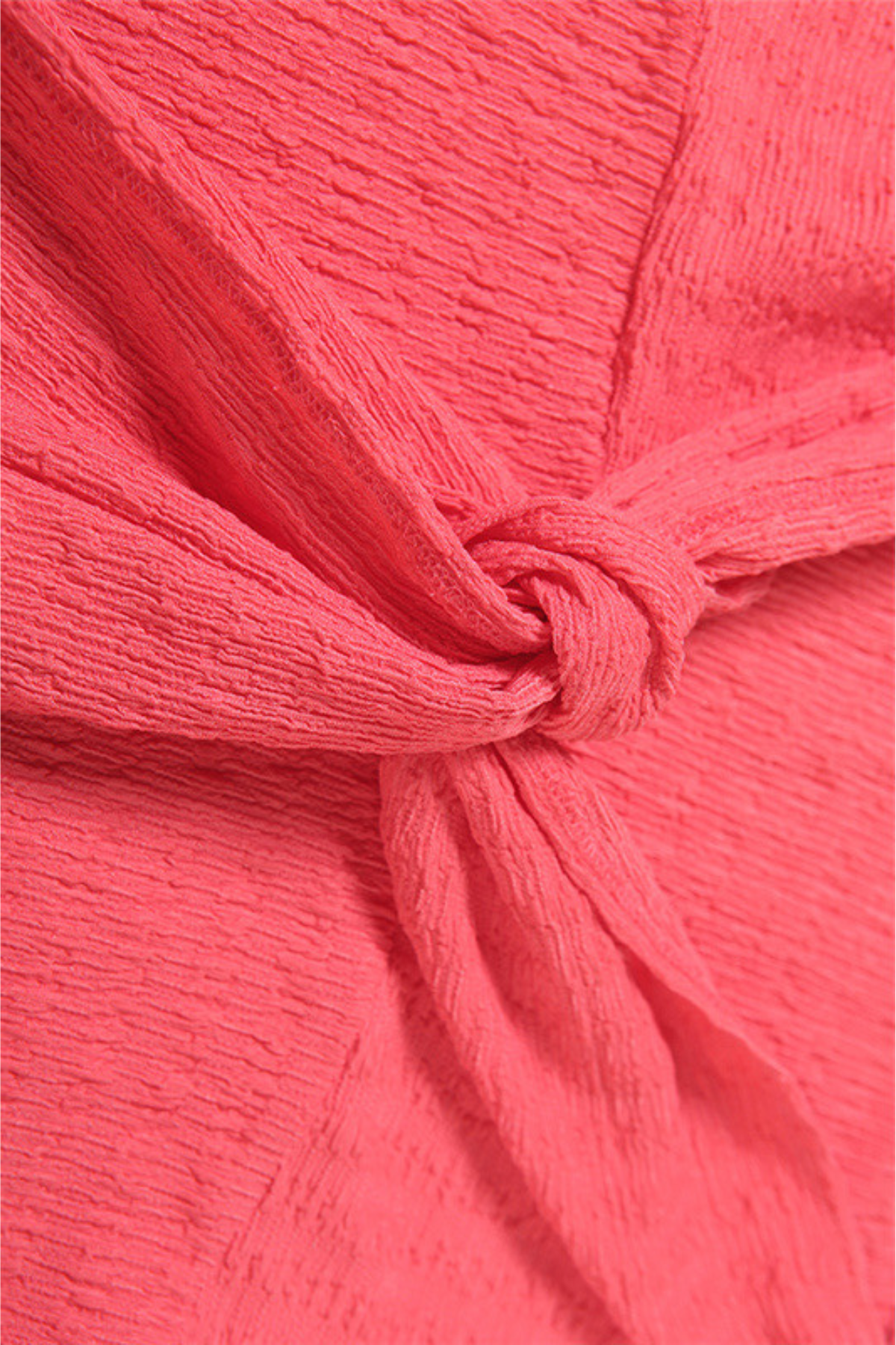 Tube Top & Front Tie Knot Skirt Set