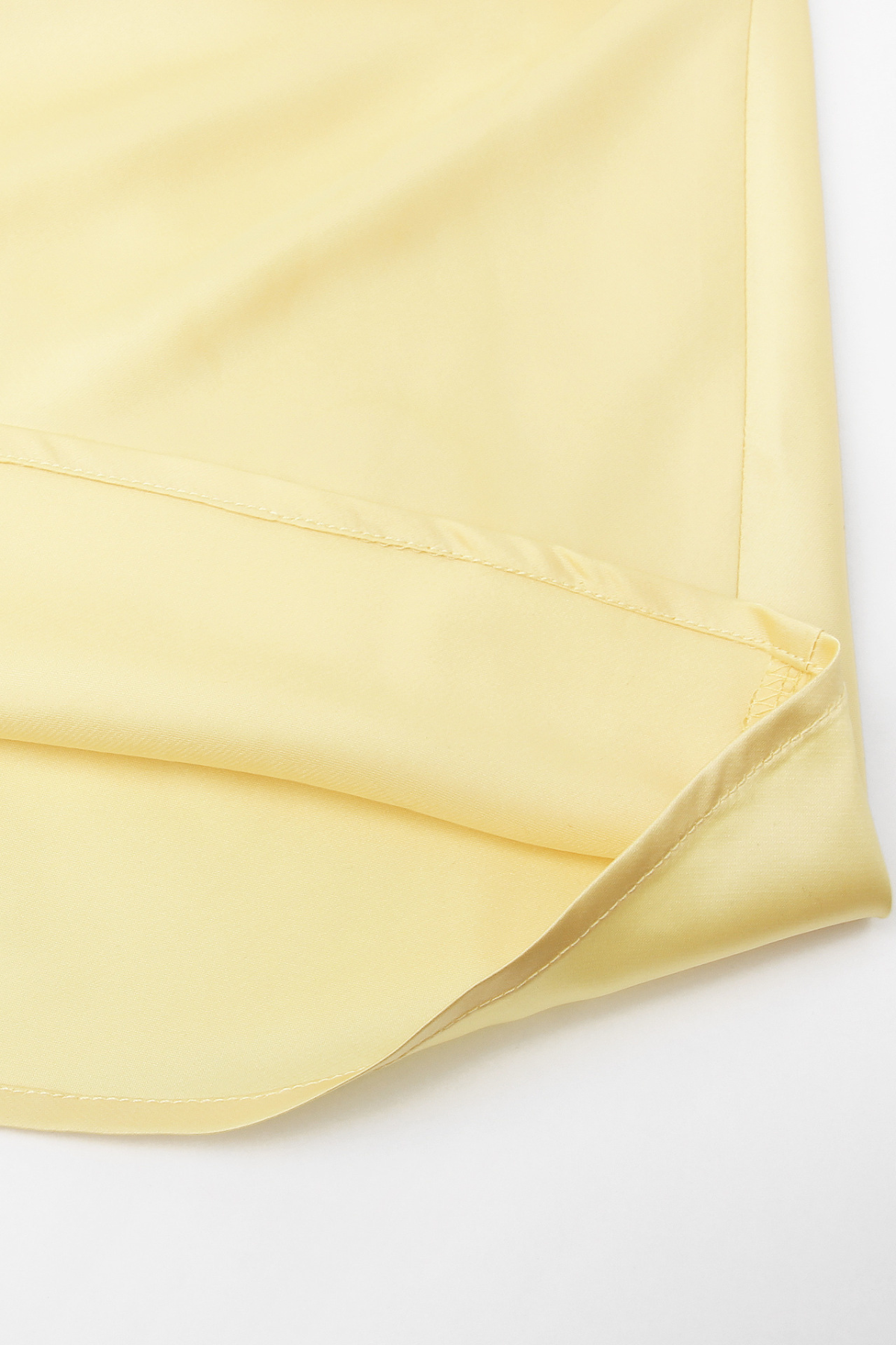 French Satin Cutout Dress