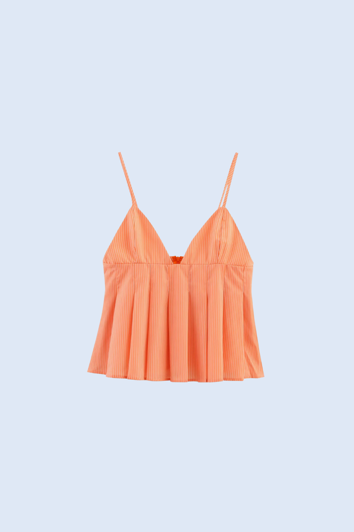 Striped Peplum Cami