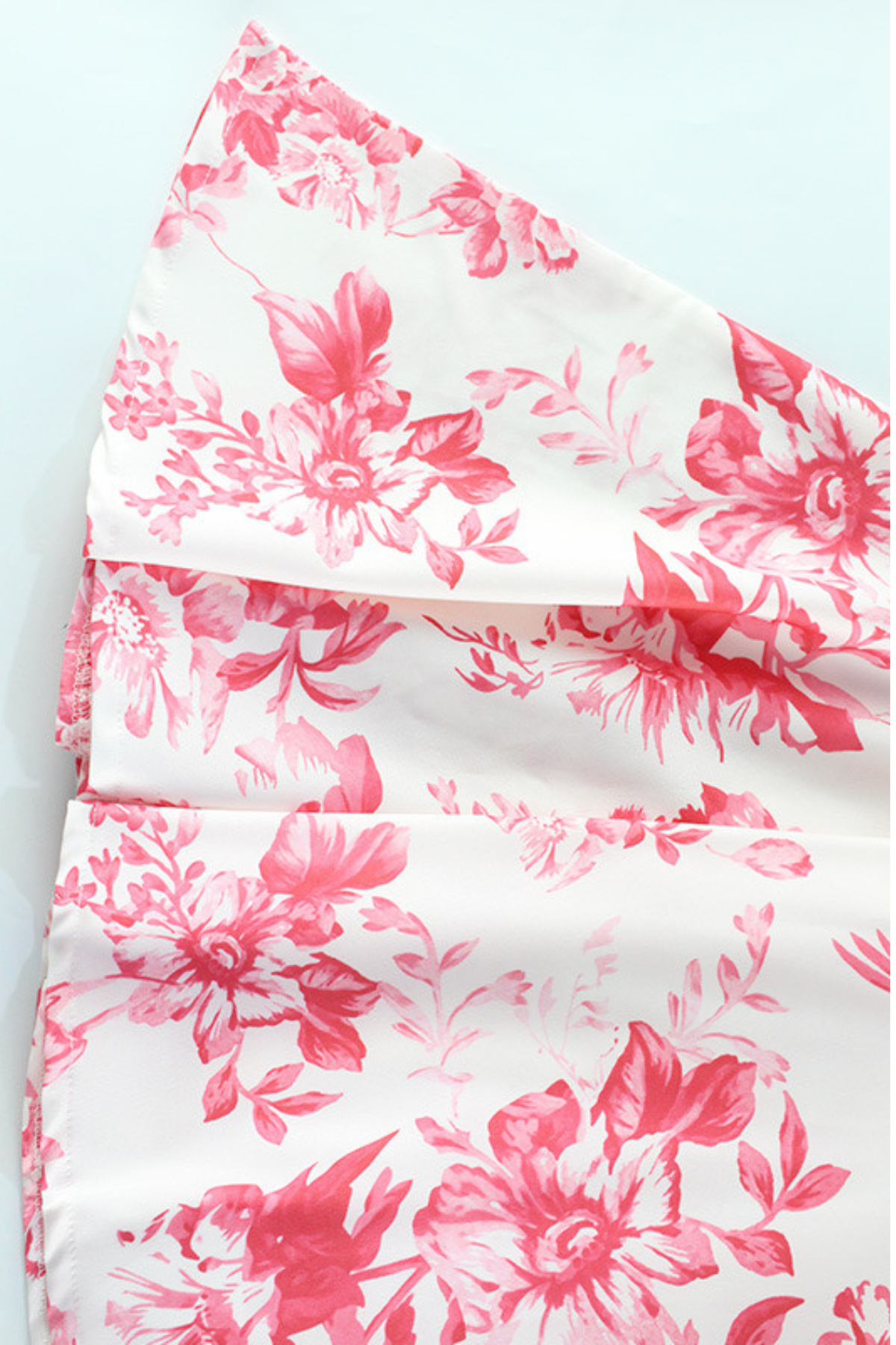 High Waist Elegant Floral Mini Dress