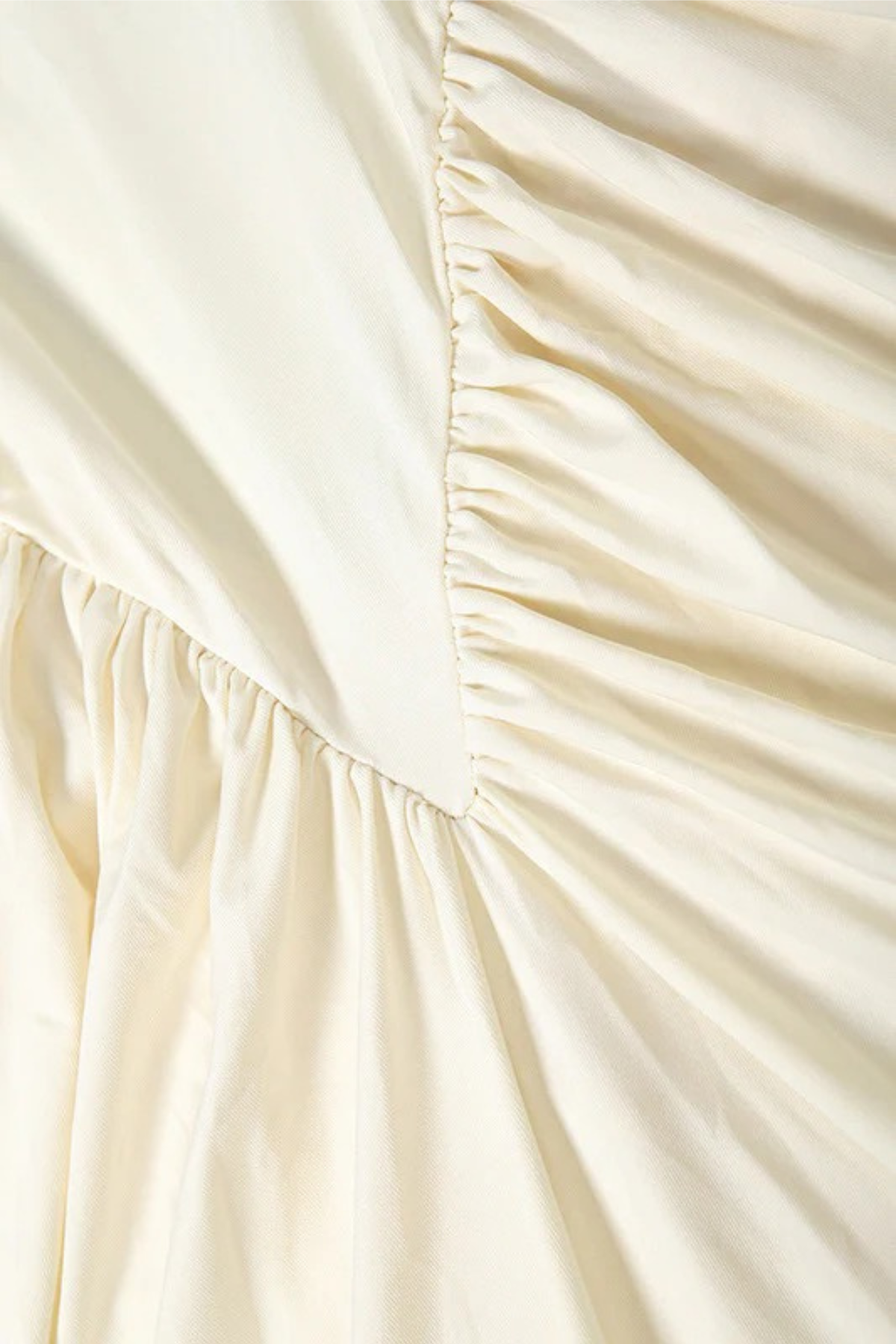 Mock Neck Cutout Backless Ruched Dress