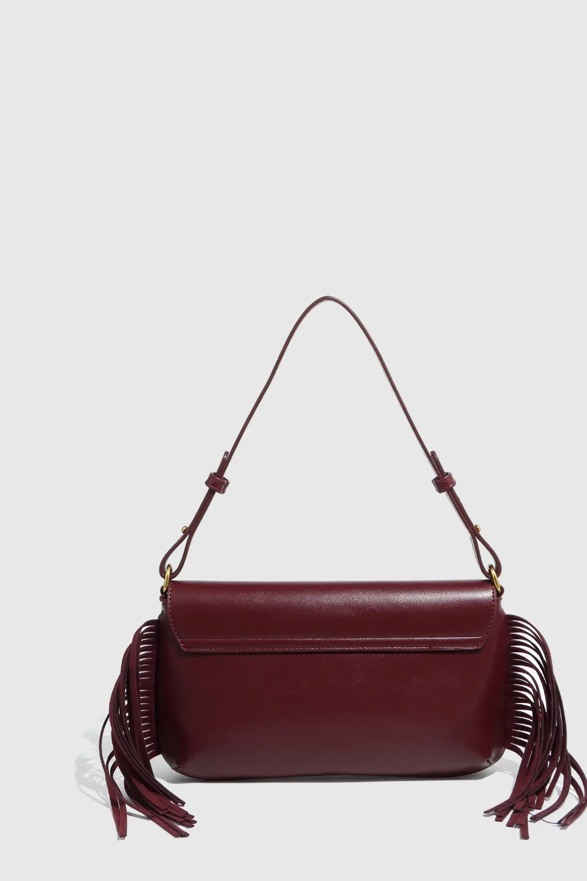 Retro Tassel Rivet Crossbody Bag