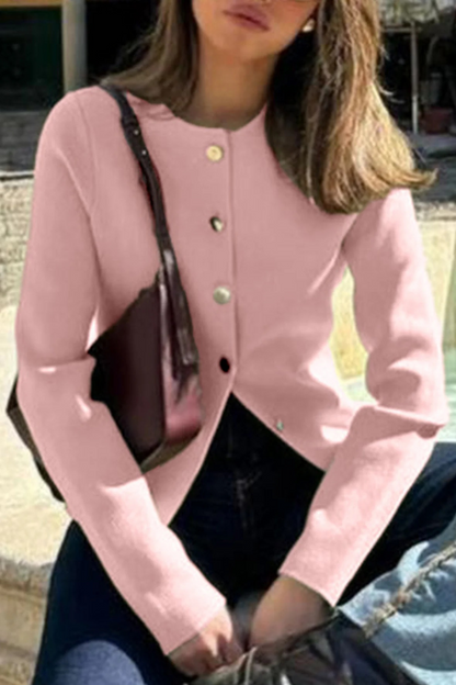 Button Down Wool Cardigan