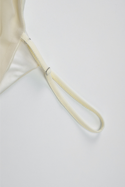 Cropped Camisole Cutout Bodycon Dress