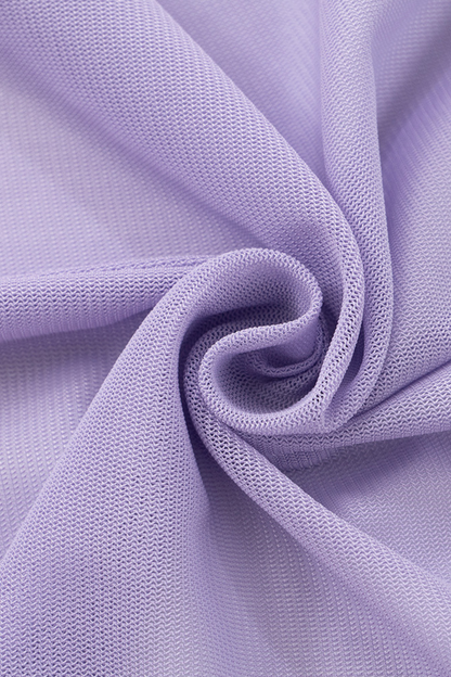 Pleated Tube Dress and Scarf