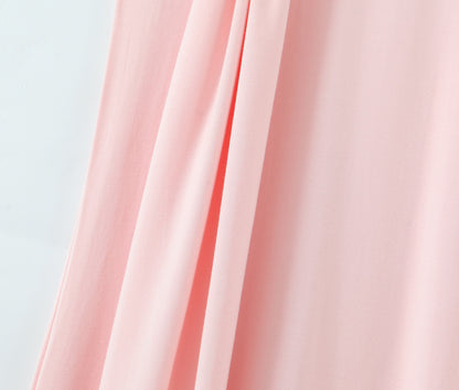 Twist-Pleated Sleeveless Backless Dress