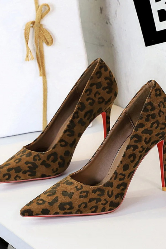 Suede Stiletto Pumps