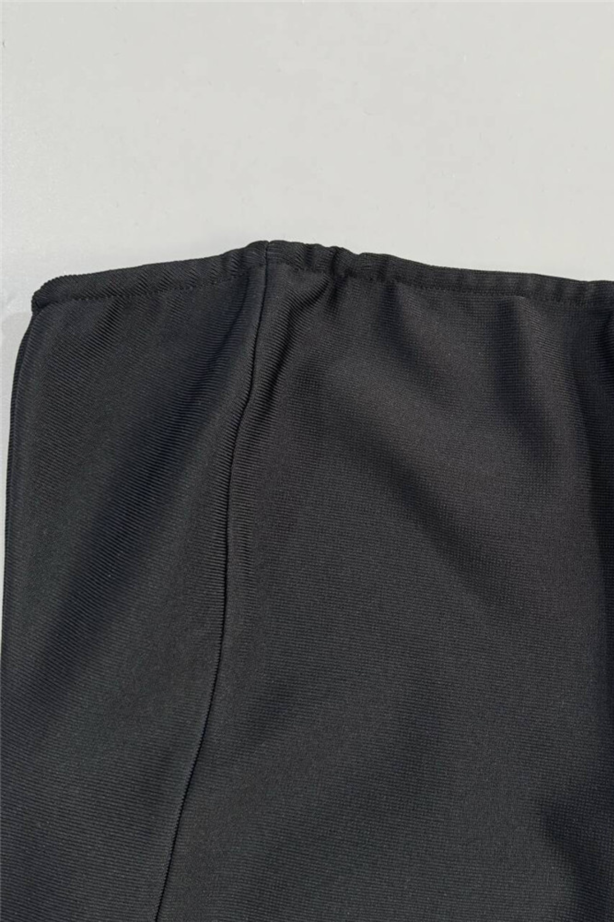 Color Block Asymmetrical Tube Dress