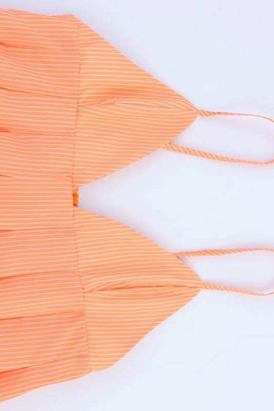 Striped Peplum Cami