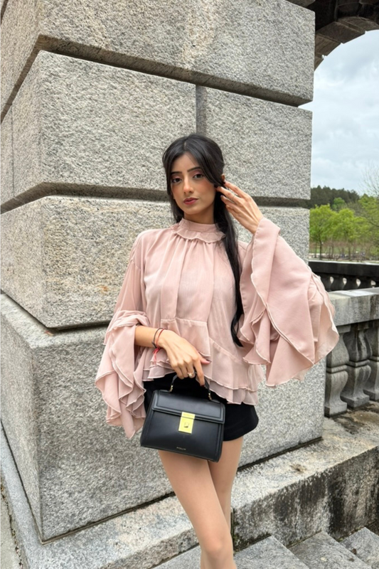 Ruffled Collar Blouse
