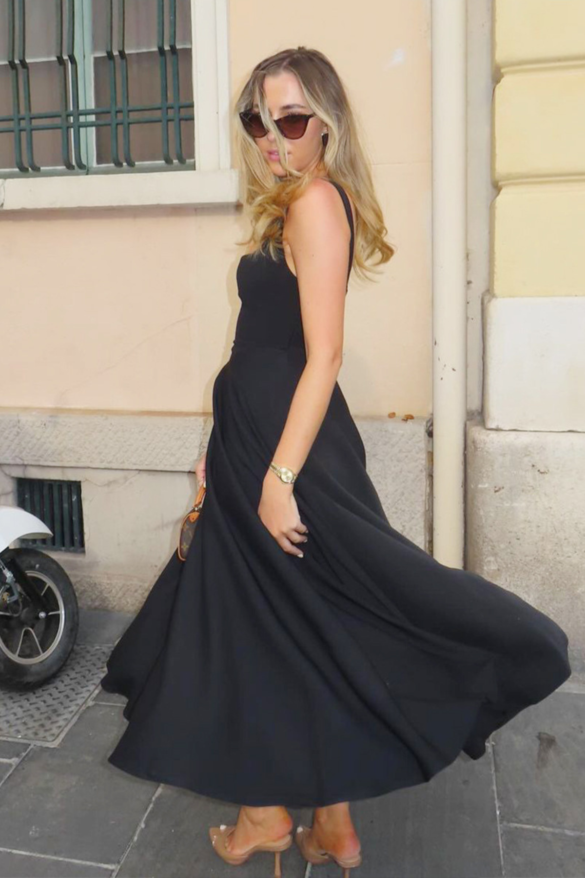Summer Slim Fit Square Neck Dress
