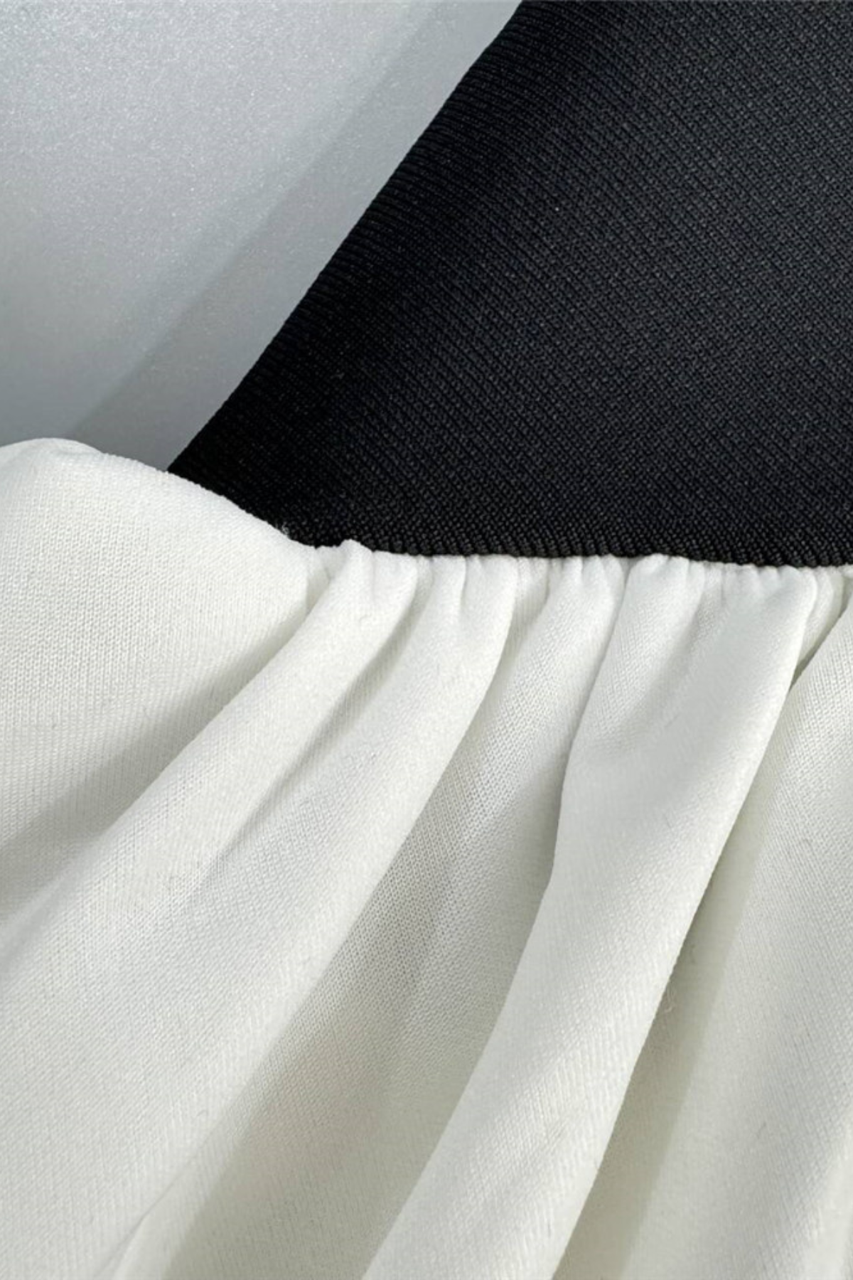 Color Block Asymmetrical Tube Dress