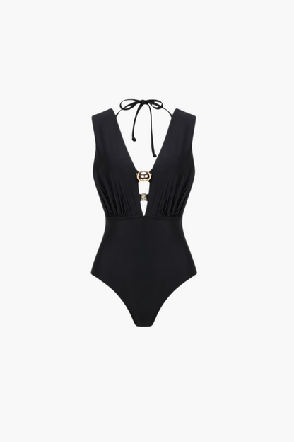Minimalist Three-Piece Skirt Swim Set