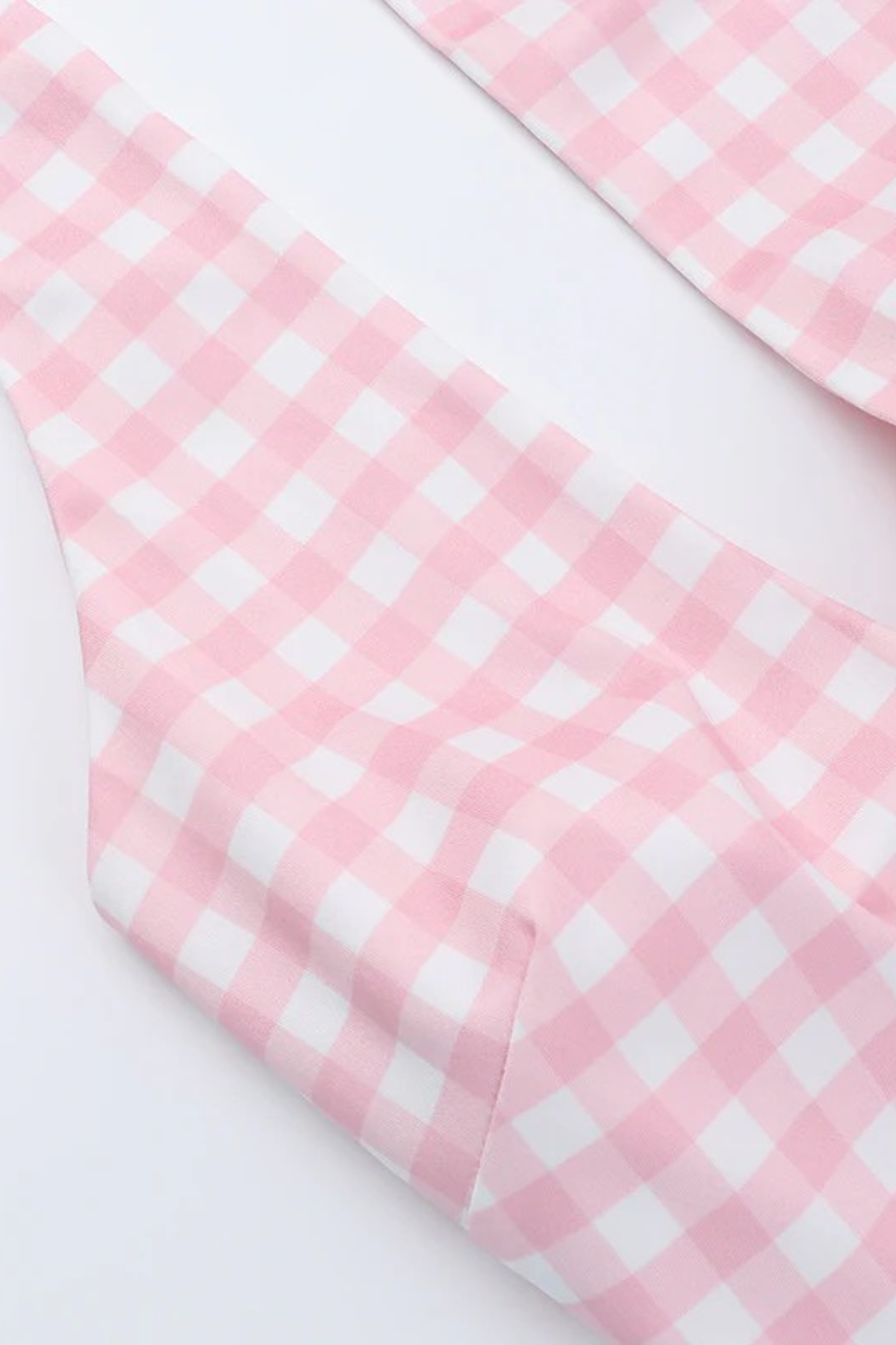 Gingham Cinch Dress