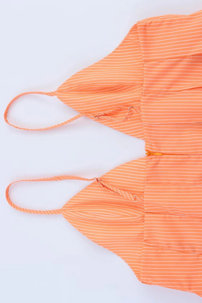 Striped Peplum Cami
