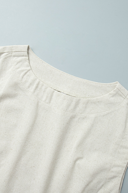 Lightweight Linen Two-Piece Summer Set