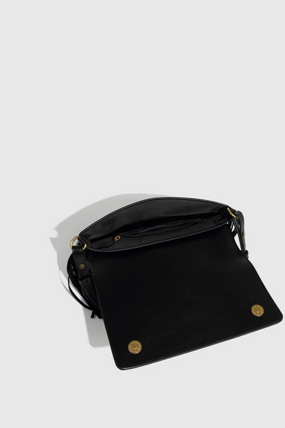 Retro Tassel Rivet Crossbody Bag