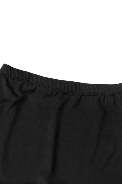 Ruched Short Sleeve Crop Top & Maxi Skirt Set