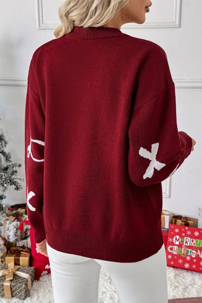 Christmas Bowknot Sweater