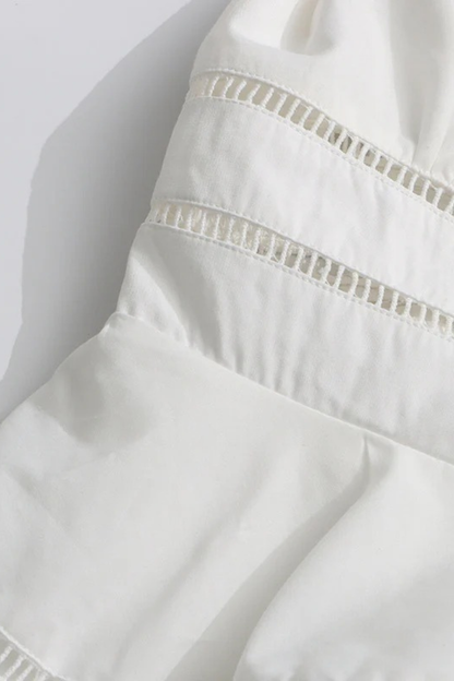 French Ruffled Midi Dress