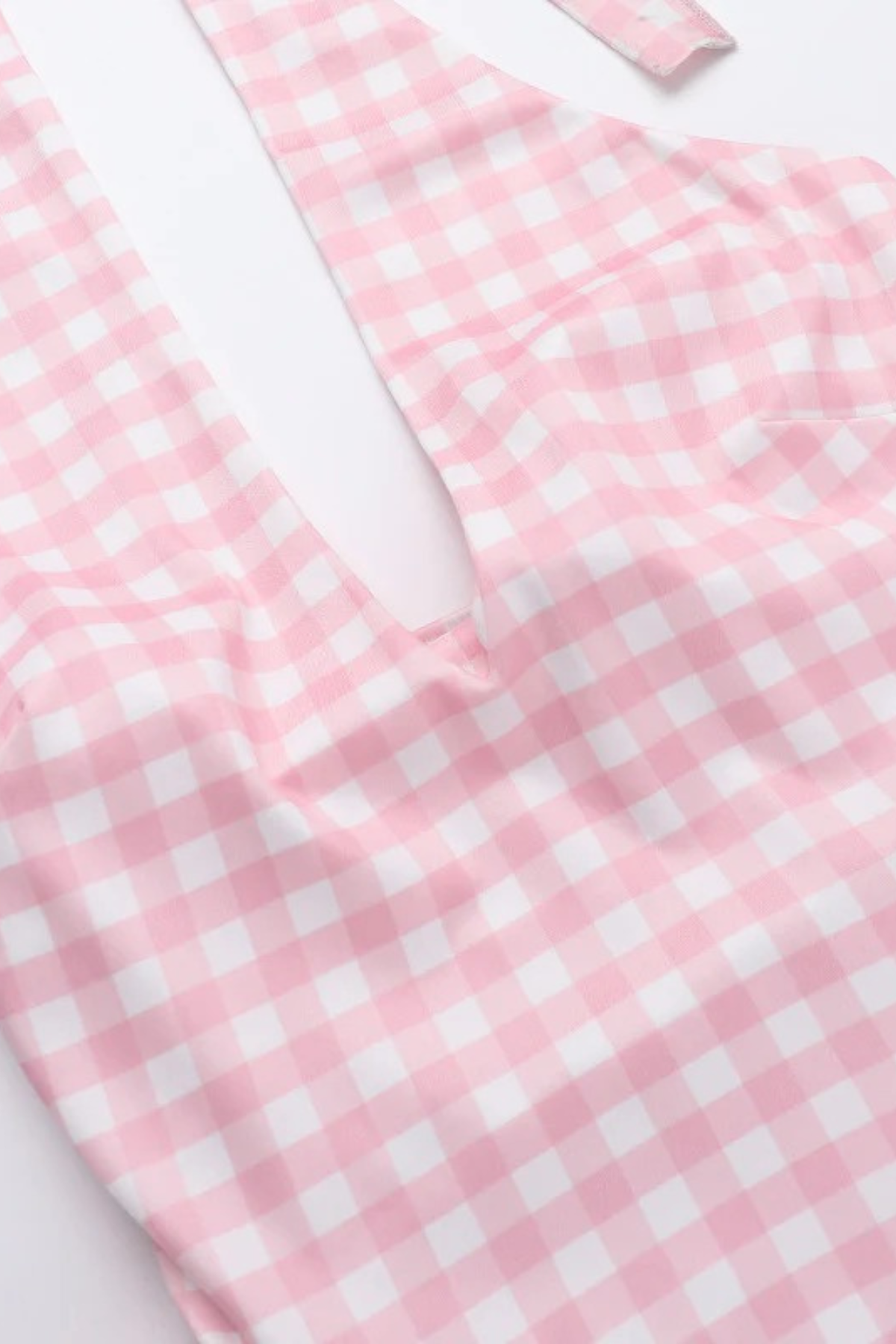 Gingham Cinch Dress