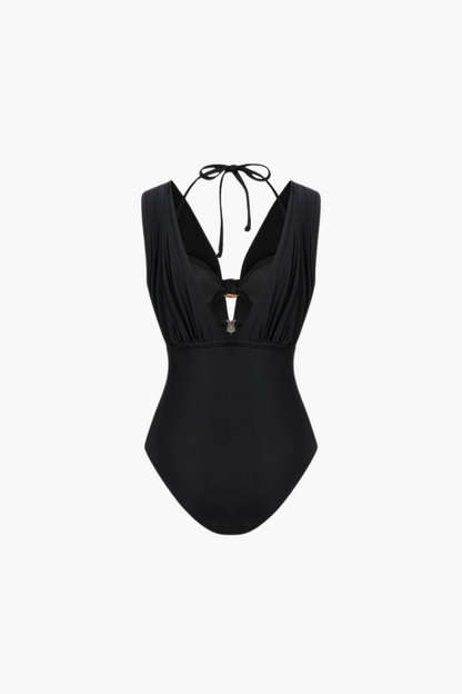 Minimalist Three-Piece Skirt Swim Set