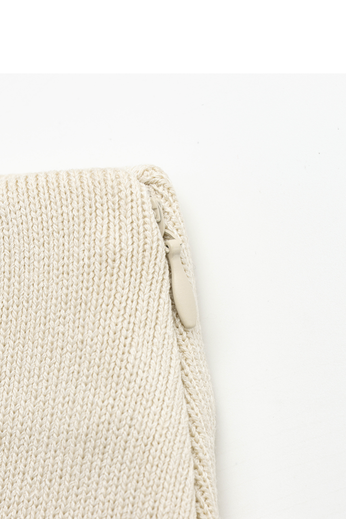 Knit Pleated Skirt