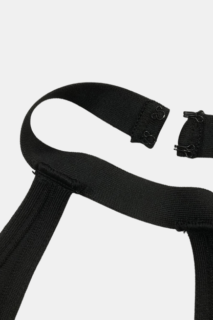 3D Color Block Halter Dress