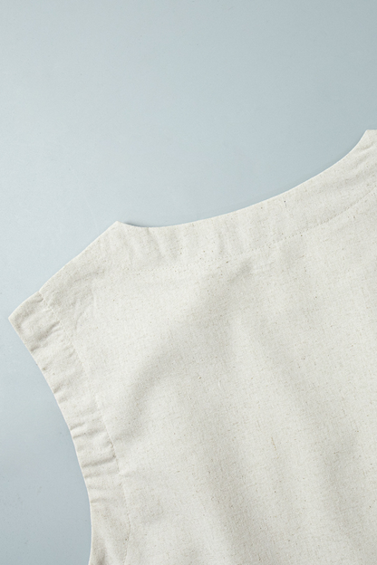 Lightweight Linen Two-Piece Summer Set