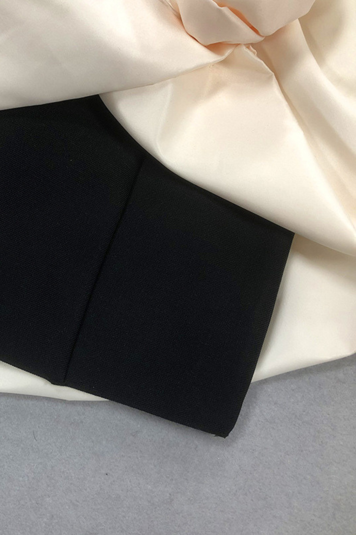 3D Color Block Halter Dress