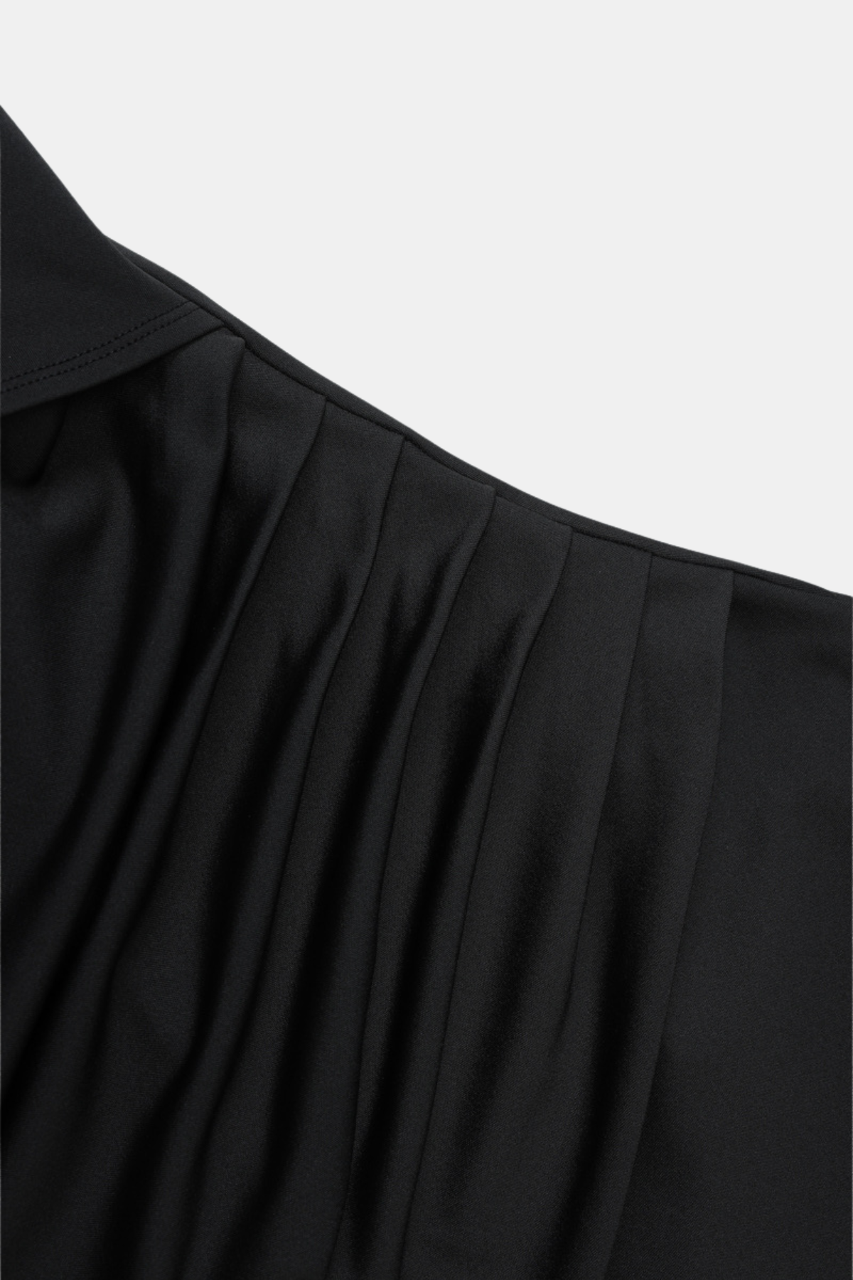 Asymmetric Ruffled Strap Maxi Dress