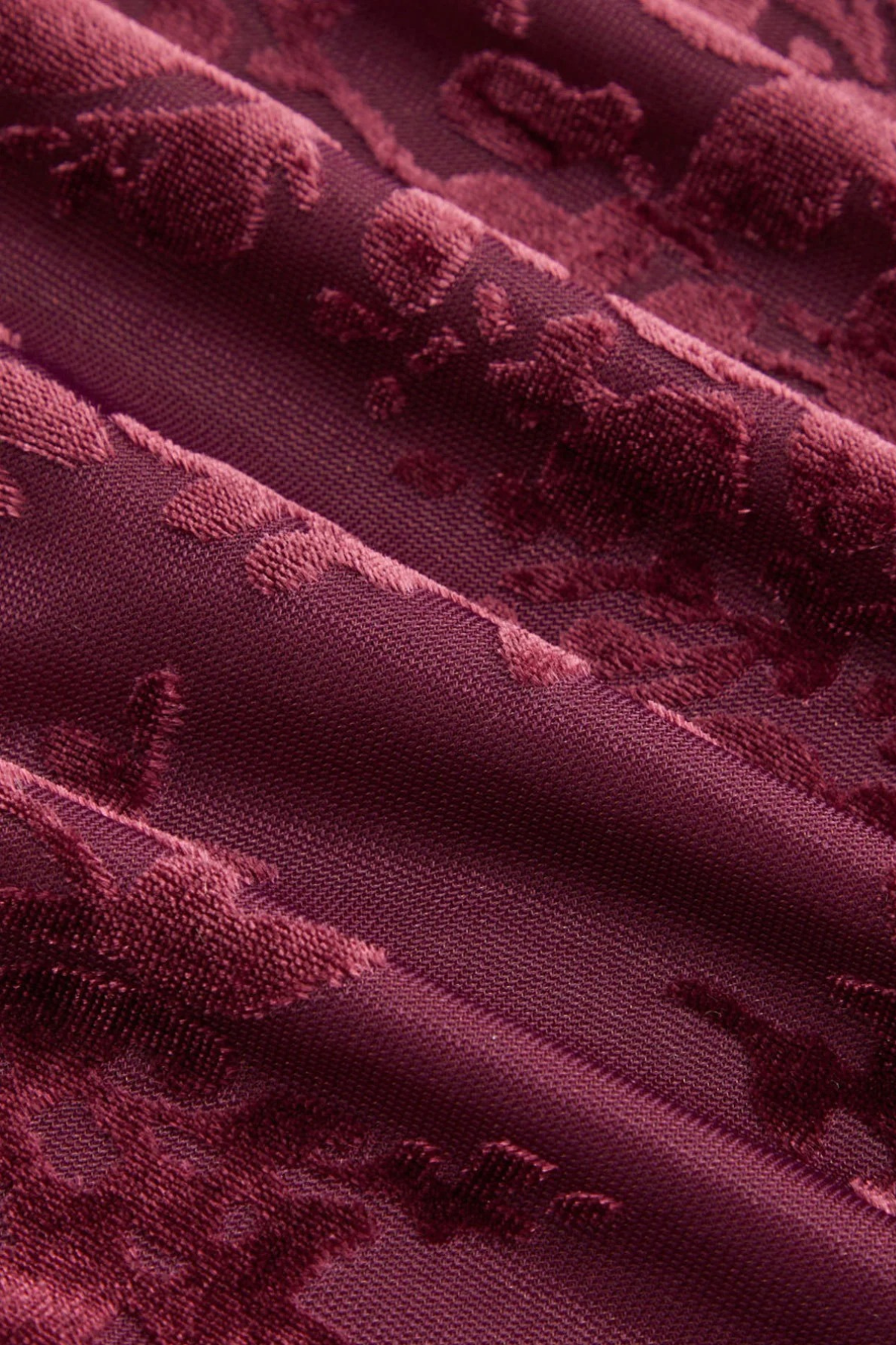 Floral Lace Ruched A-Line Dress