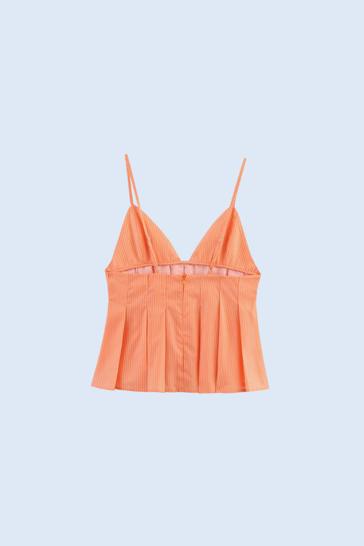 Striped Peplum Cami