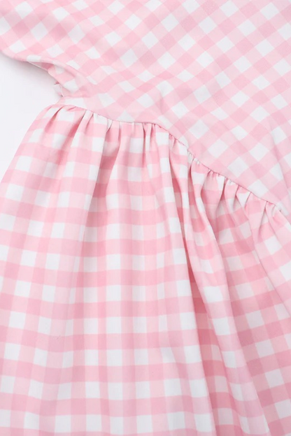 Gingham Cinch Dress