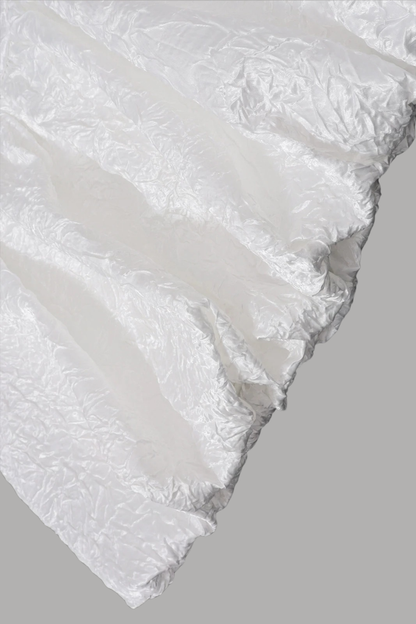 Strapless Ruched Scarf Mini Dress