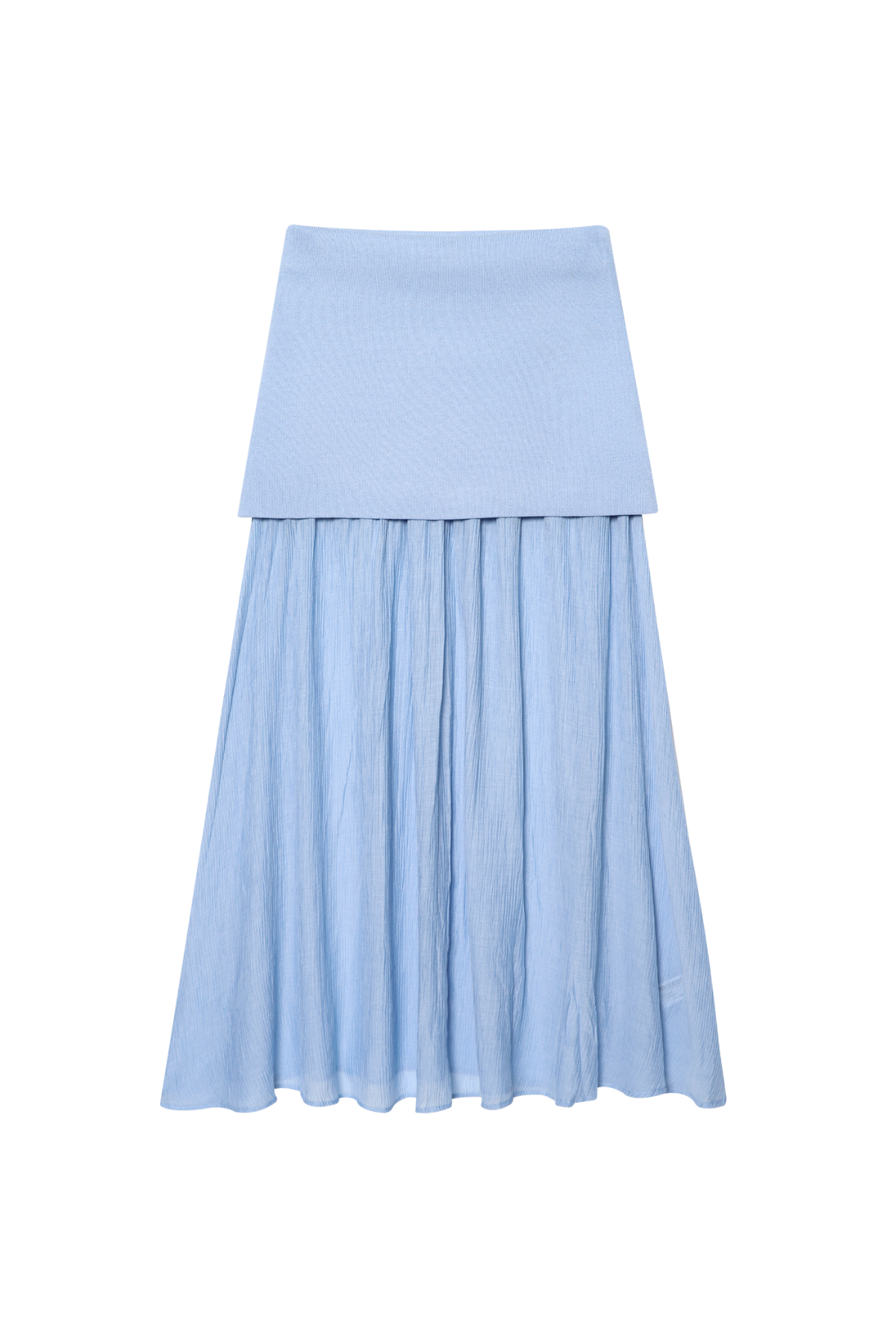 Knit Pleated Skirt