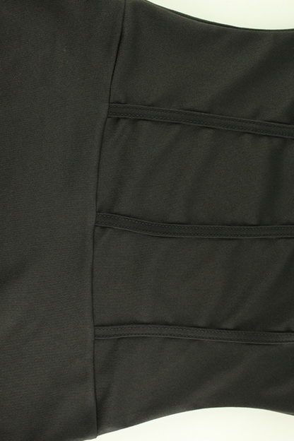 Fishtail Dress with Large Skirt Hem
