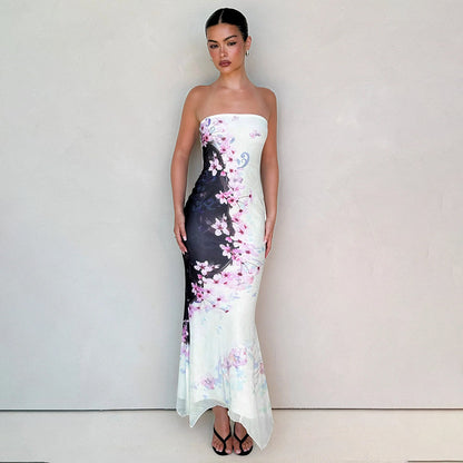 Floral Mermaid Dress