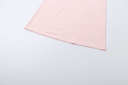 Shawl Ruched Long Dress