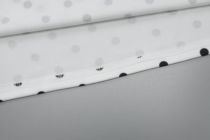 Women Clothing Spring Summer Sexy Polka Dot Printed Shoulder Lace up Slim Fit Hip Bag Dress